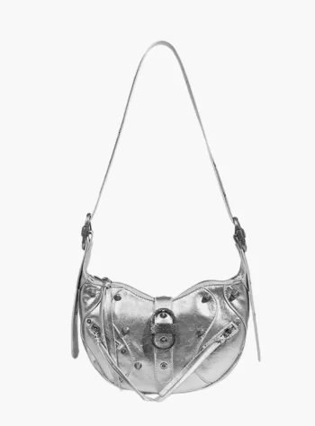 Jade Vegan Leather Shoulder Bag