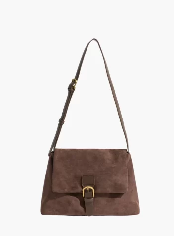 Esme Suede Shoulder Bag