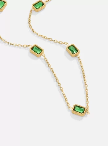 Trinity Emerald Necklace
