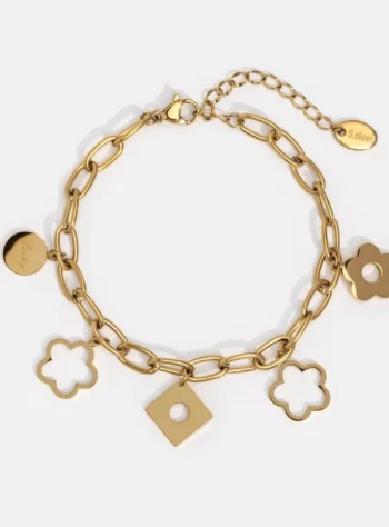 Lucky Daisy Charm Bracelet