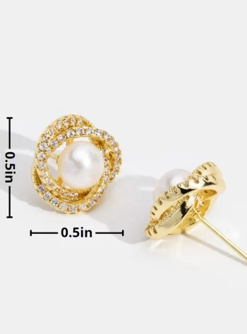 ‘Forever Love’ Pearl Earrings
