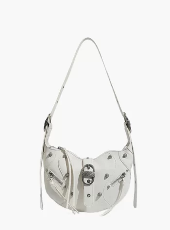 Jade Vegan Leather Shoulder Bag
