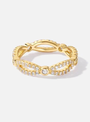 Milana Crystal Tennis Ring